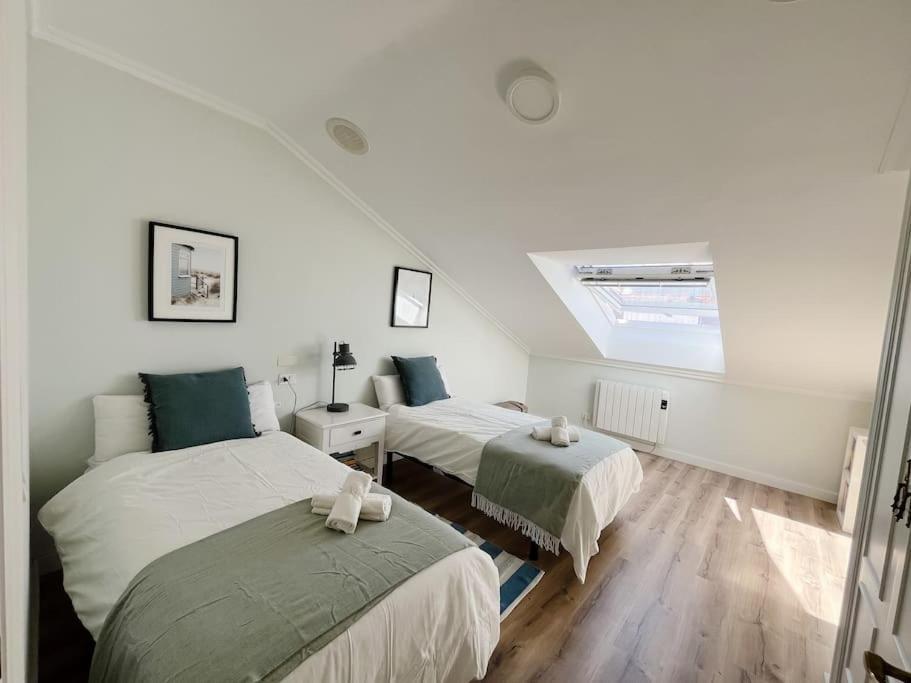 Atico Azul De Portosin Apartment ภายนอก รูปภาพ