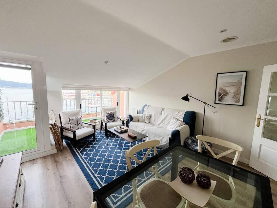 Atico Azul De Portosin Apartment ภายนอก รูปภาพ