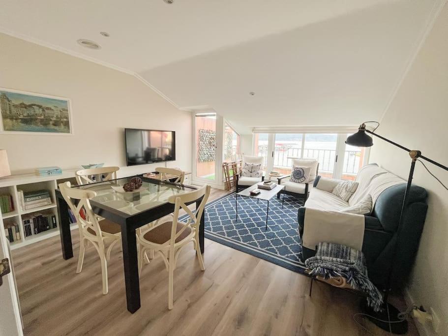 Atico Azul De Portosin Apartment ภายนอก รูปภาพ