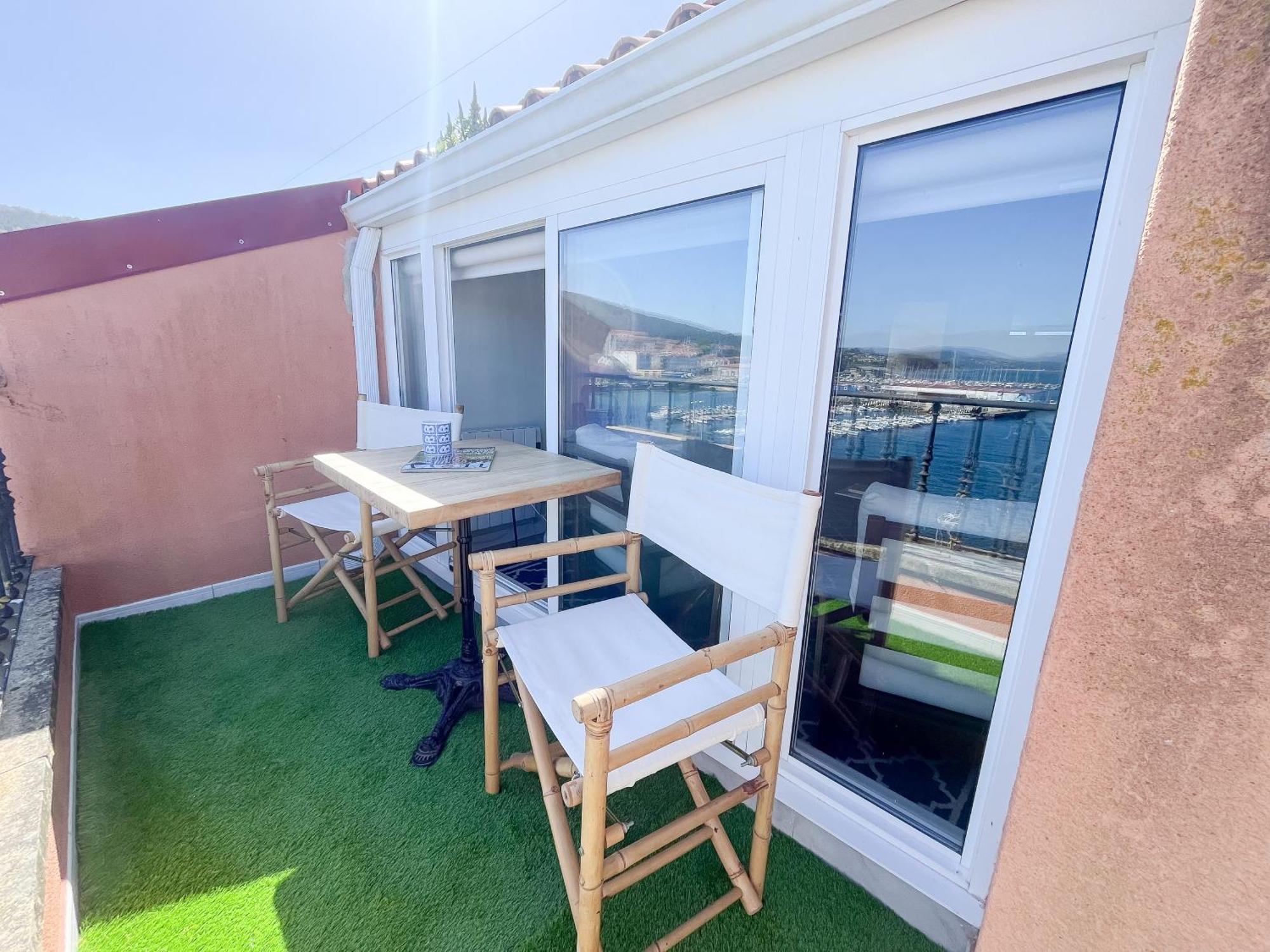 Atico Azul De Portosin Apartment ภายนอก รูปภาพ